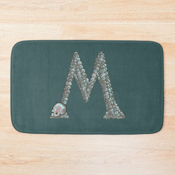 Item preview, Skull Alphabet M designed and sold by dinaaaaaah.