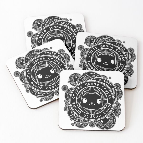 Item preview, Inverse Crypto Gonna Crypto Cat Coin designed and sold by Jerone.