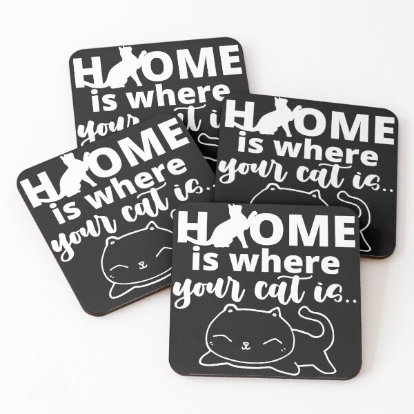 Item preview, Home is where your cat is designed and sold by dogcuddleralert.