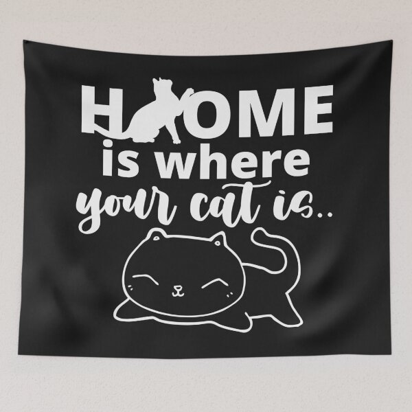 Item preview, Home is where your cat is designed and sold by dogcuddleralert.