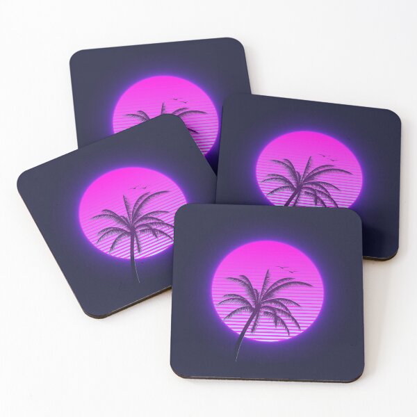 Item preview, Retrowave Palm designed and sold by muskitt.