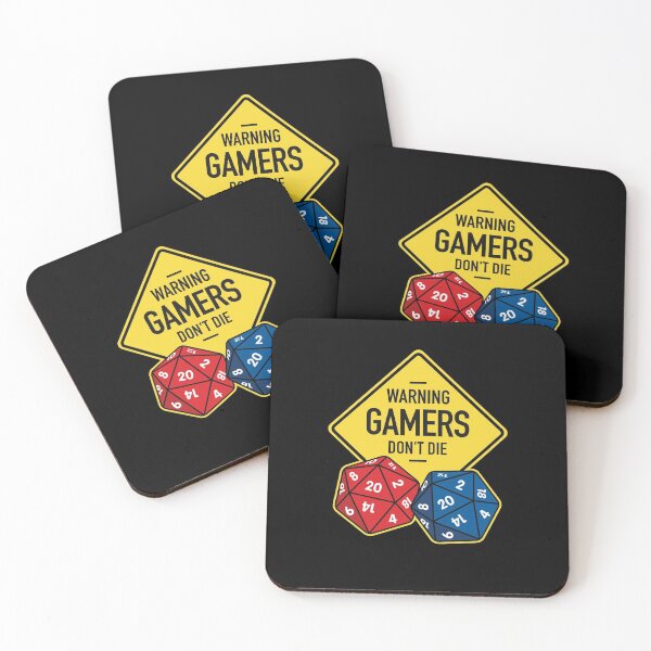 Item preview, Warning Gamers Don't Die designed and sold by Hixon House.