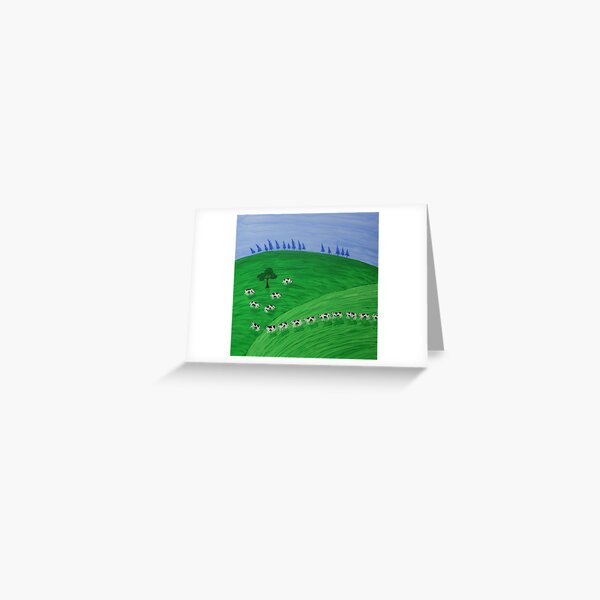 Greener Grass Greeting Card