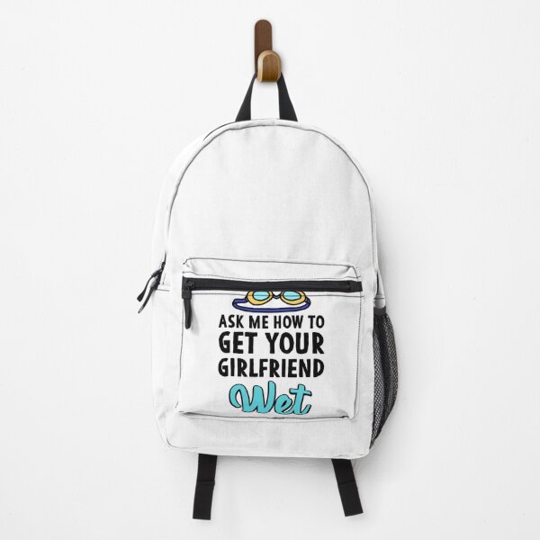 Item preview, Ask me how to get your girlfriend wet Swimmer Joke designed and sold by Mesyo.