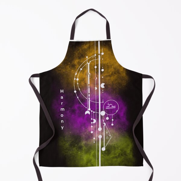 Item preview, Colorful Libra zodiac sign, zodiac sign space tattoo minimalism geometry designed and sold by Darikdark.