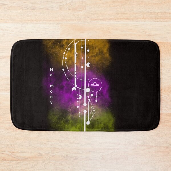 Item preview,   Colorful Libra  zodiac sign, zodiac sign space tattoo minimalism geometry designed and sold by Darikdark.