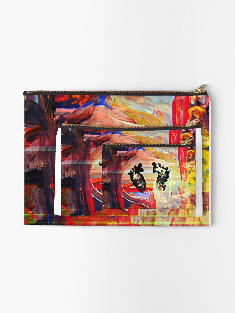 Alternate view of Un-Named Star Zipper Pouch
