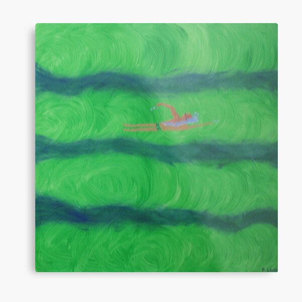 The Green Pool 1 Metal Print
