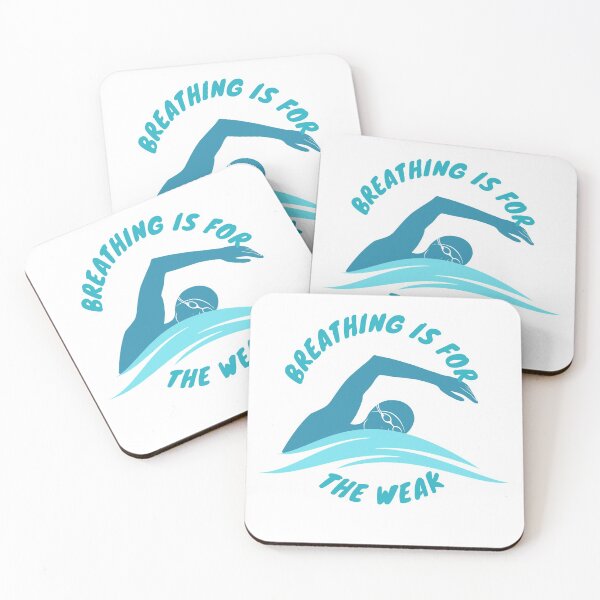 Item preview, Breathing is for the weak Swimmer Swimming Sport designed and sold by Mesyo.