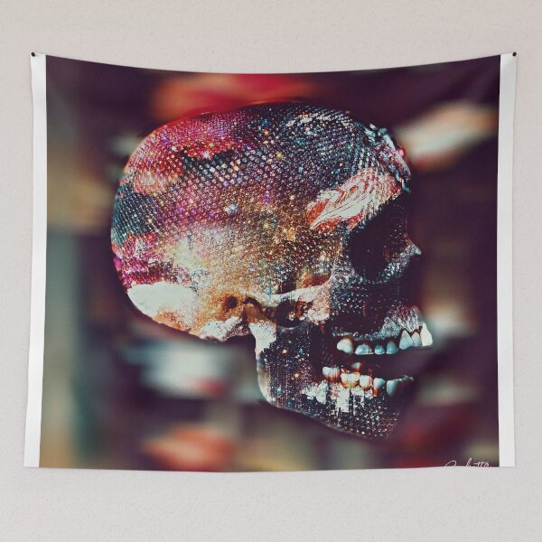 Item preview, Star Studded Skull designed and sold by MetallicRoyale.