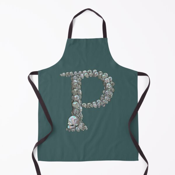 Item preview, Skull Alphabet P designed and sold by dinaaaaaah.