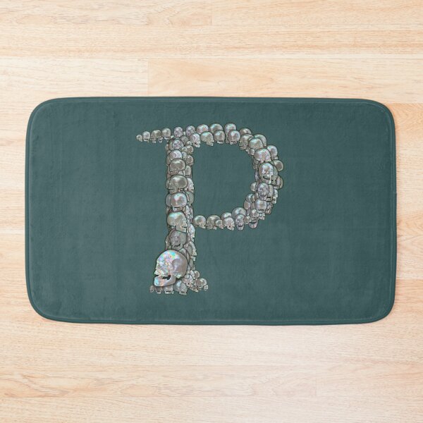 Item preview, Skull Alphabet P designed and sold by dinaaaaaah.