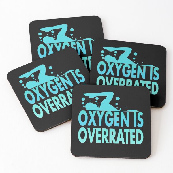Item preview, Oxygen is Overrated Swimmer Swimming Sport designed and sold by Mesyo.