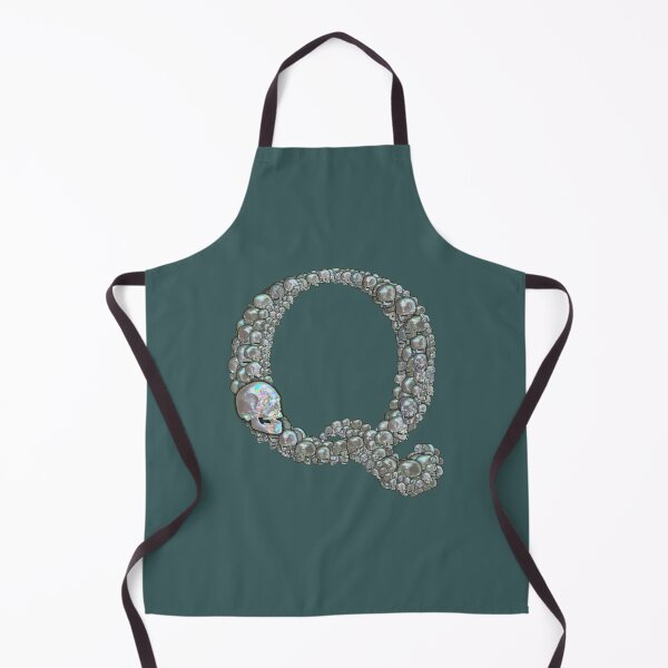 Item preview, Skull Alphabet Q designed and sold by dinaaaaaah.