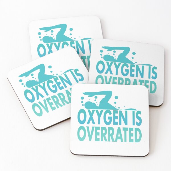 Item preview, Oxygen is Overrated Swimmer Swimming Sport designed and sold by Mesyo.