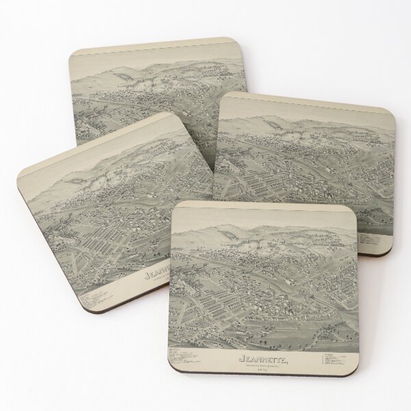 Item preview, Jeannette, Pennsylvania (1897) designed and sold by allhistory.