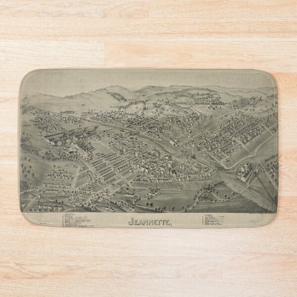 Item preview, Jeannette, Pennsylvania (1897) designed and sold by allhistory.