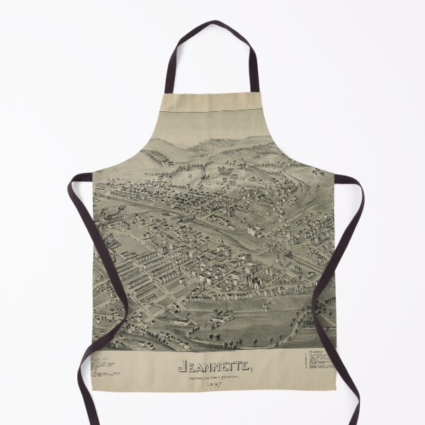Item preview, Jeannette, Pennsylvania (1897) designed and sold by allhistory.