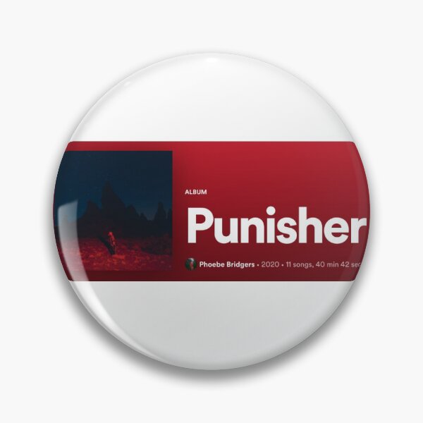 Item preview, punisher album phoebe bridgers spotify sticker !!! designed and sold by mass-stickers.