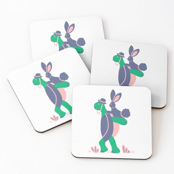 Item preview, Surreal rabbit and turtle designed and sold by Makicalgui.