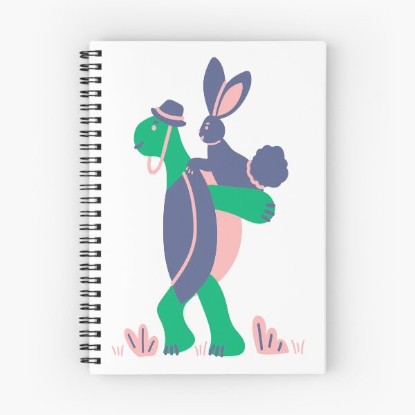 Aperçu de l'œuvre Lapin et tortue surréalistes créée et vendue par Makicalgui.