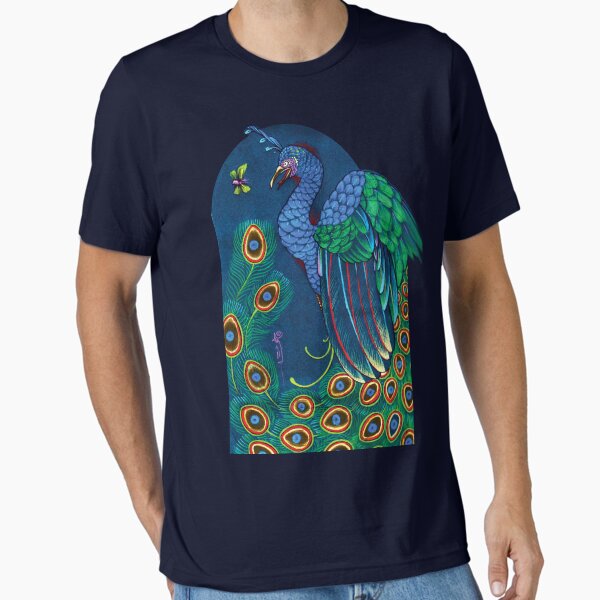 peacock t-shirt, art nouveau Essential T-Shirt