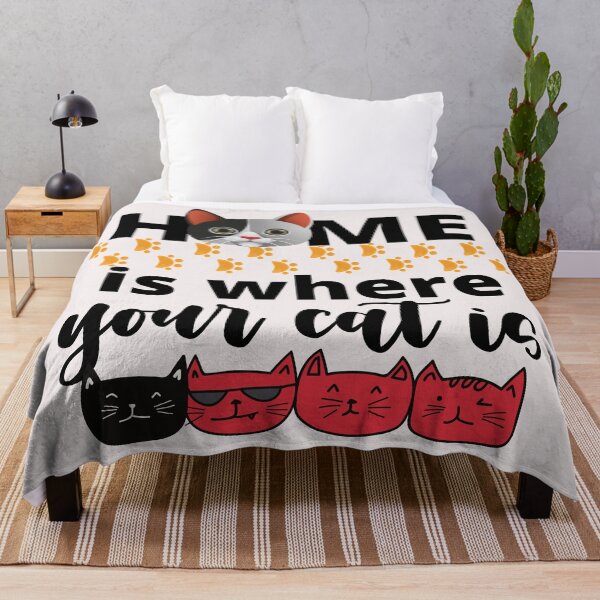 Item preview, Home is where your cat is designed and sold by dogcuddleralert.