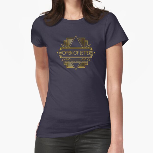 W.O.L (Art Deco) Fitted T-Shirt