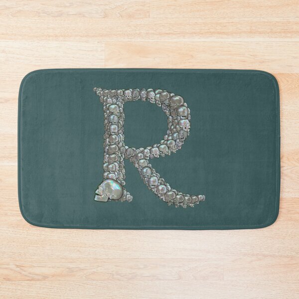 Item preview, Skull Alphabet R designed and sold by dinaaaaaah.