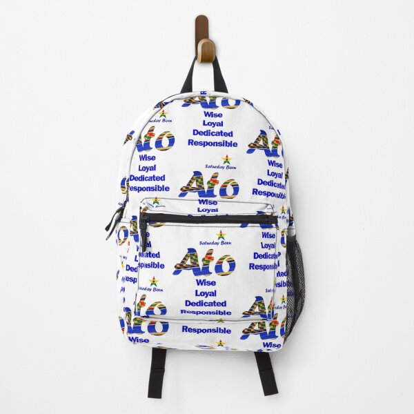 Item preview, Saturday Born Ghanaian Male Name 'Ato' in blue designed and sold by WhoWeAre.