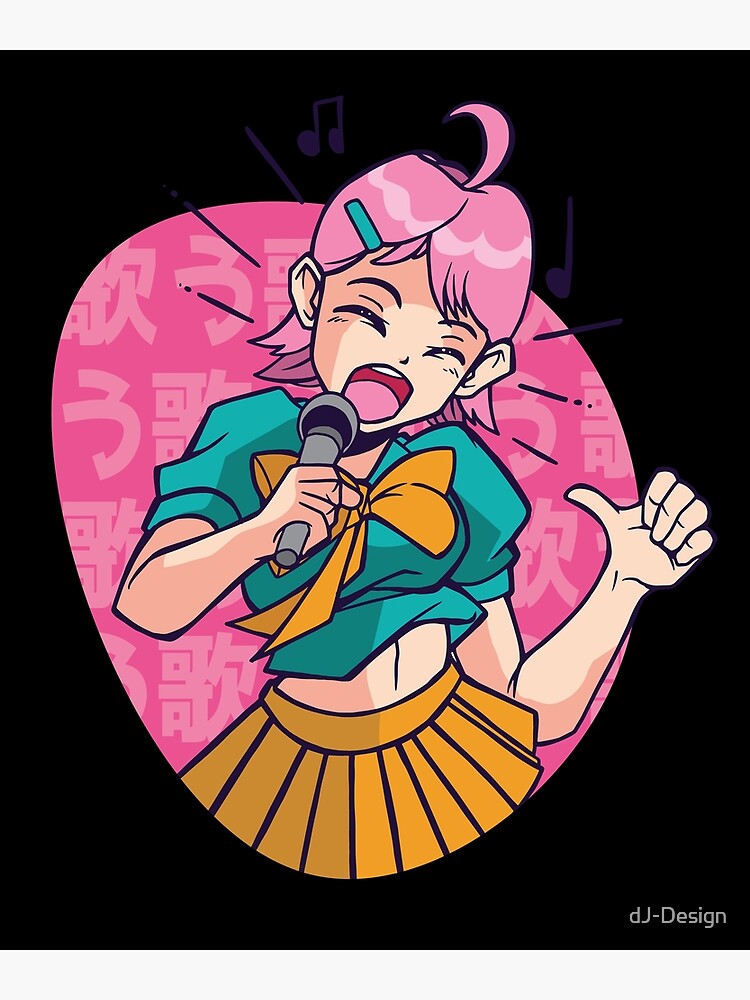 Anime Girl Karaoke Lover Karaoke