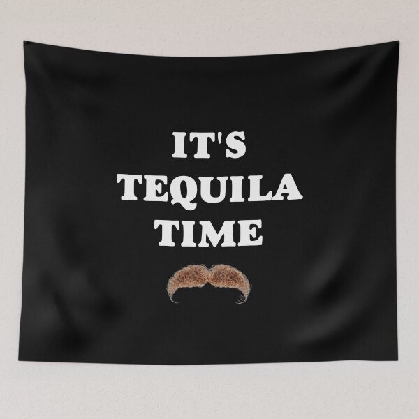 Item preview, Its Tequila Time - Funny Moustache - CINCO DE MAYO FIESTA 2021 designed and sold by MinimalSketches.