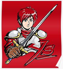 Ys - Adol (Red) Poster