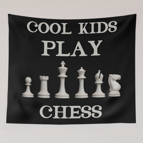 Item preview, Cool Kids Play Chess The Best Gift For Chess Lovers  designed and sold by Rami Khalifah.