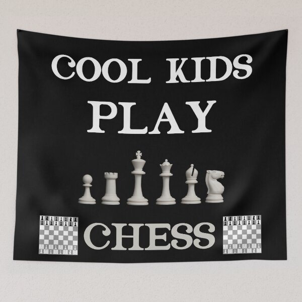 Item preview, Cool Kids Play Chess The Best Gift For Chess Lovers  designed and sold by Rami Khalifah.