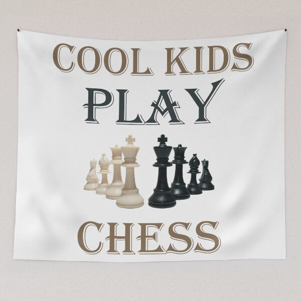 Item preview, Cool Kids Play Chess The Best Gift For Chess Lovers  designed and sold by Rami Khalifah.