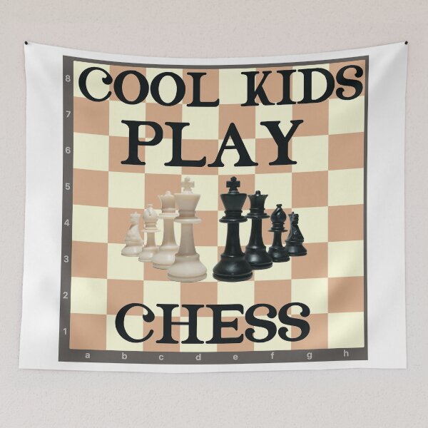 Item preview, Cool Kids Play Chess The Best Gift For Chess Lovers  designed and sold by Rami Khalifah.