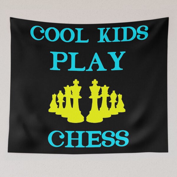 Item preview, Cool Kids Play Chess The Best Gift For Chess Lovers  designed and sold by Rami Khalifah.