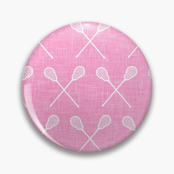 Item preview, lacrosse crossed sticks - pink designed and sold by littlearrow.