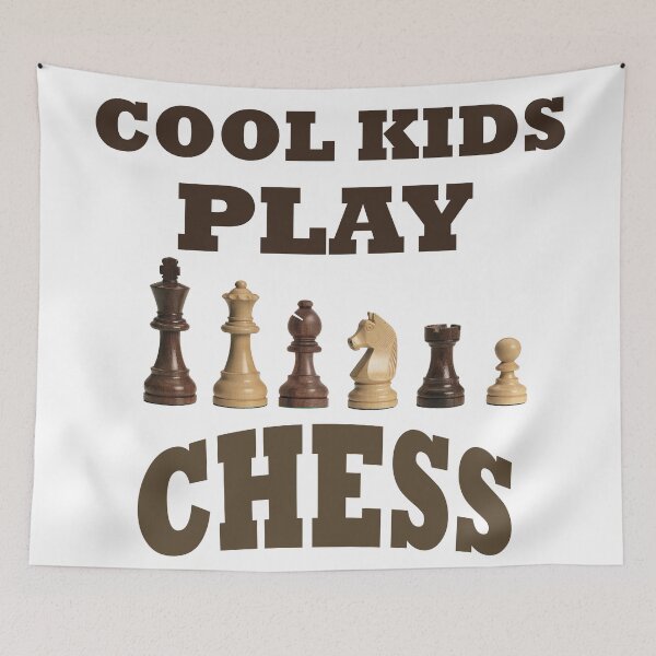Item preview, Cool Kids Play Chess The Best Gift For Chess Lovers  designed and sold by Rami Khalifah.
