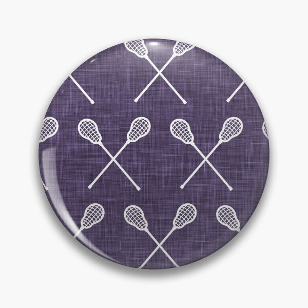 Item preview, lacrosse crossed sticks - purple designed and sold by littlearrow.