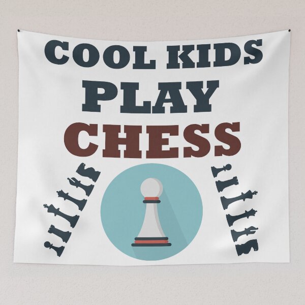 Item preview, Cool Kids Play Chess The Best Gift For Chess Lovers  designed and sold by Rami Khalifah.