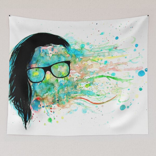 Item preview, skrillex art logo designed and sold by daviide.