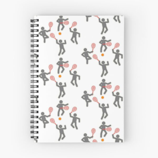 Item preview, Friends playing tennis - funny pattern designed and sold by Xdelacra.