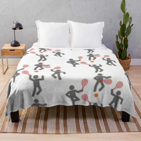 Item preview, Friends playing tennis - funny pattern designed and sold by Xdelacra.