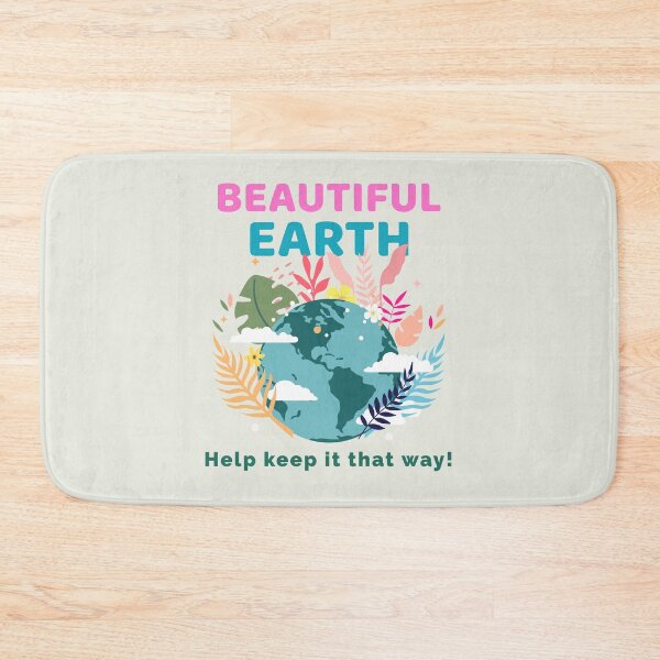Item preview, Beautiful Earth - help keep it that way - khaki designed and sold by TwistedEarth.