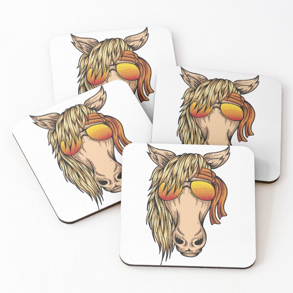 Item preview, Horse head eyeglasses designed and sold by sevenforArt.