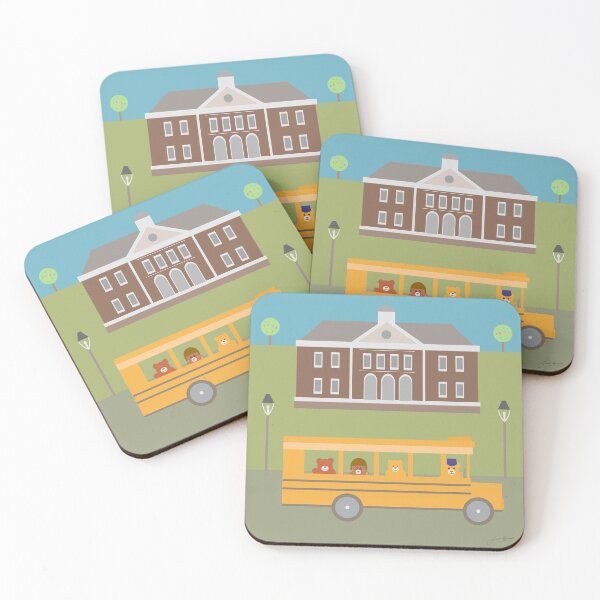 Item preview, Cuddly toys driving a school bus designed and sold by Tisfraai.