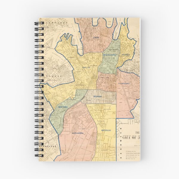 Item preview, The City of Sydney Map designed and sold by MyInnerWest.