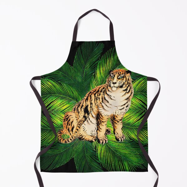 Item preview, Tiger Tropical Palm Leaves designed and sold by cannevas.
